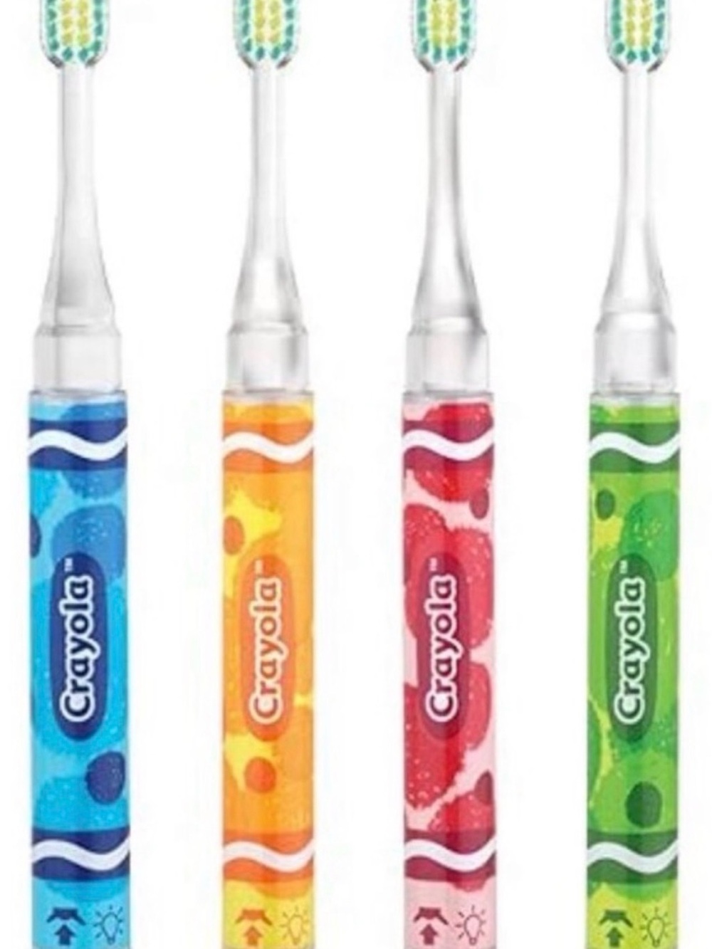 Crayola Colorful Kids Electric Toothbrushes(Total of 20)Blue, Orange, Red, Green